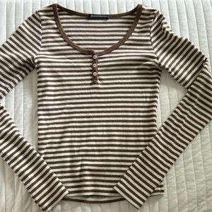 Brandy Melville “Zelly Striped Top”